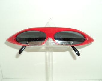 Alain Mikli &quot; Grace Jones &quot; Red Paris hand made french 0104630