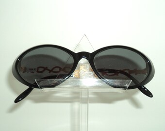 Lunettes De Soleil Nina Ricci Vintage - Monture Or - Verres Vert Dégradé - Made In France - Neuf