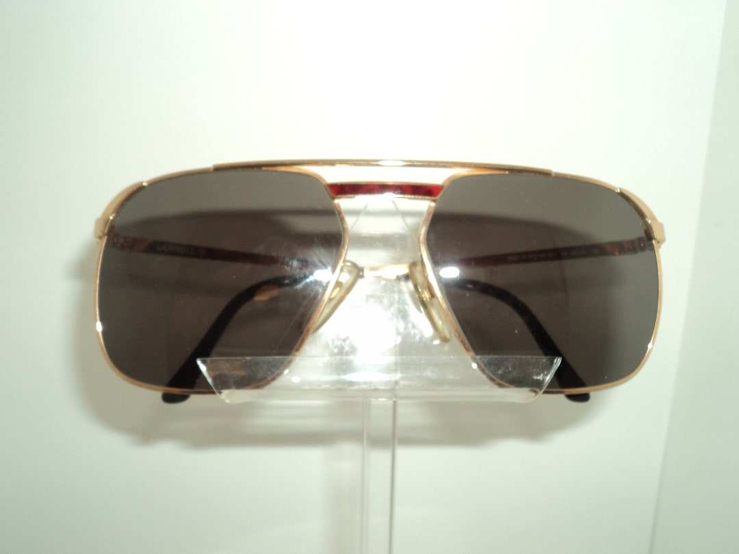美品　DUNHILL　ビンテージサングラス　6070　ツーブリッジ　ブラウン 美品 DUNHILL ビンテージサングラス 6070 ツーブリッジ ブラウン