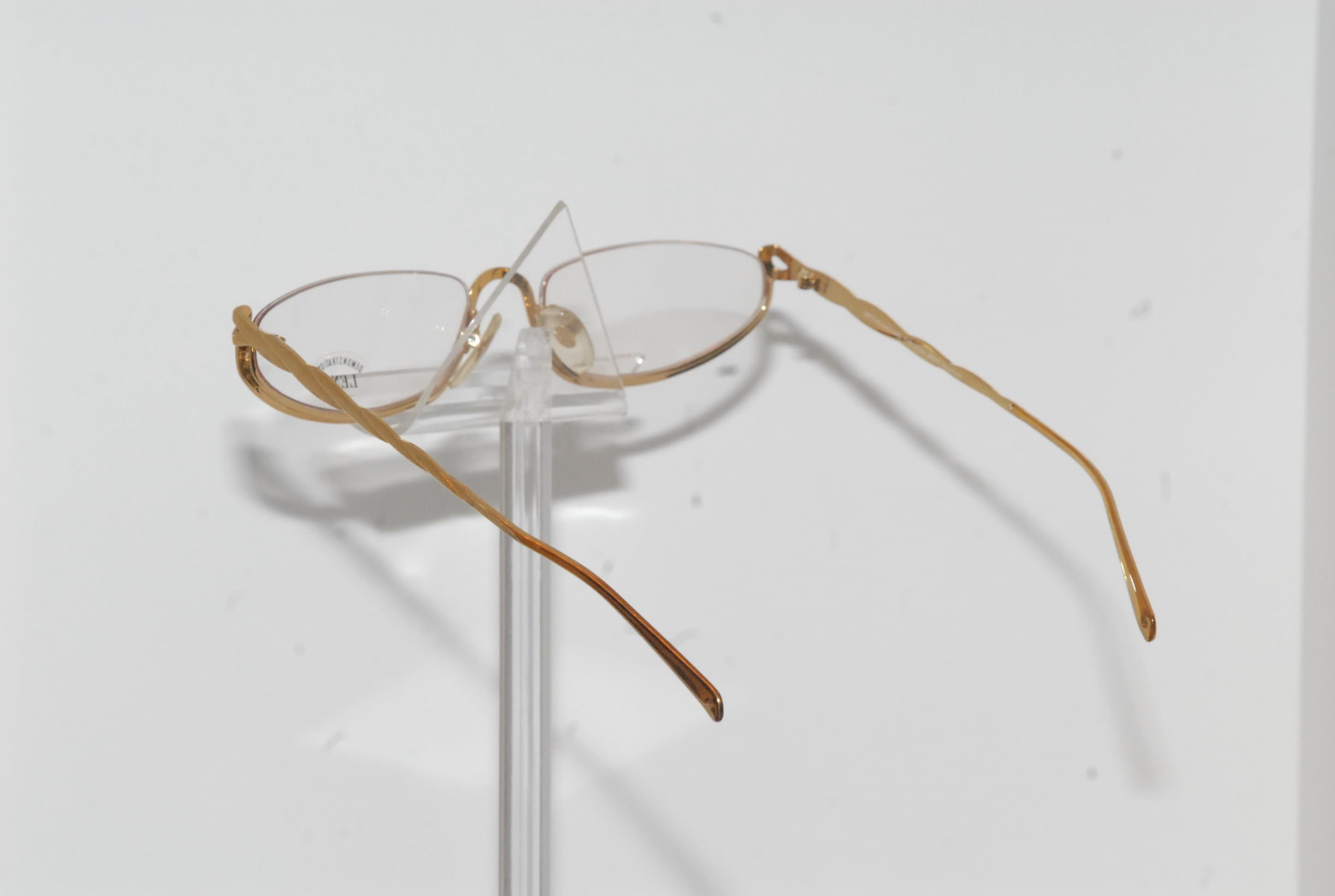 Optical Affairs Golden Reading Glasses New York Style With Etsy UK