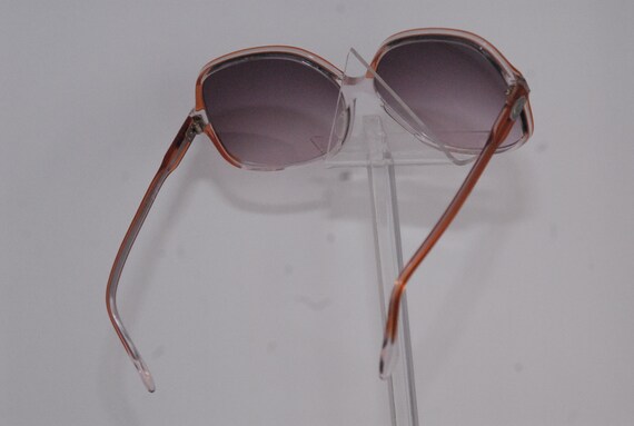 Sunsafe  sunglasses, oversize model, white-trandu… - image 4