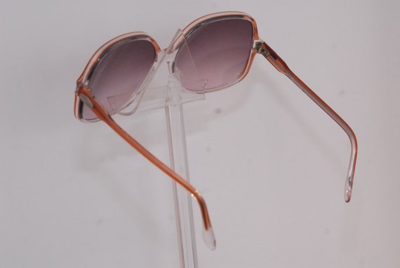 Sunsafe  sunglasses, oversize model, white-trandu… - image 5
