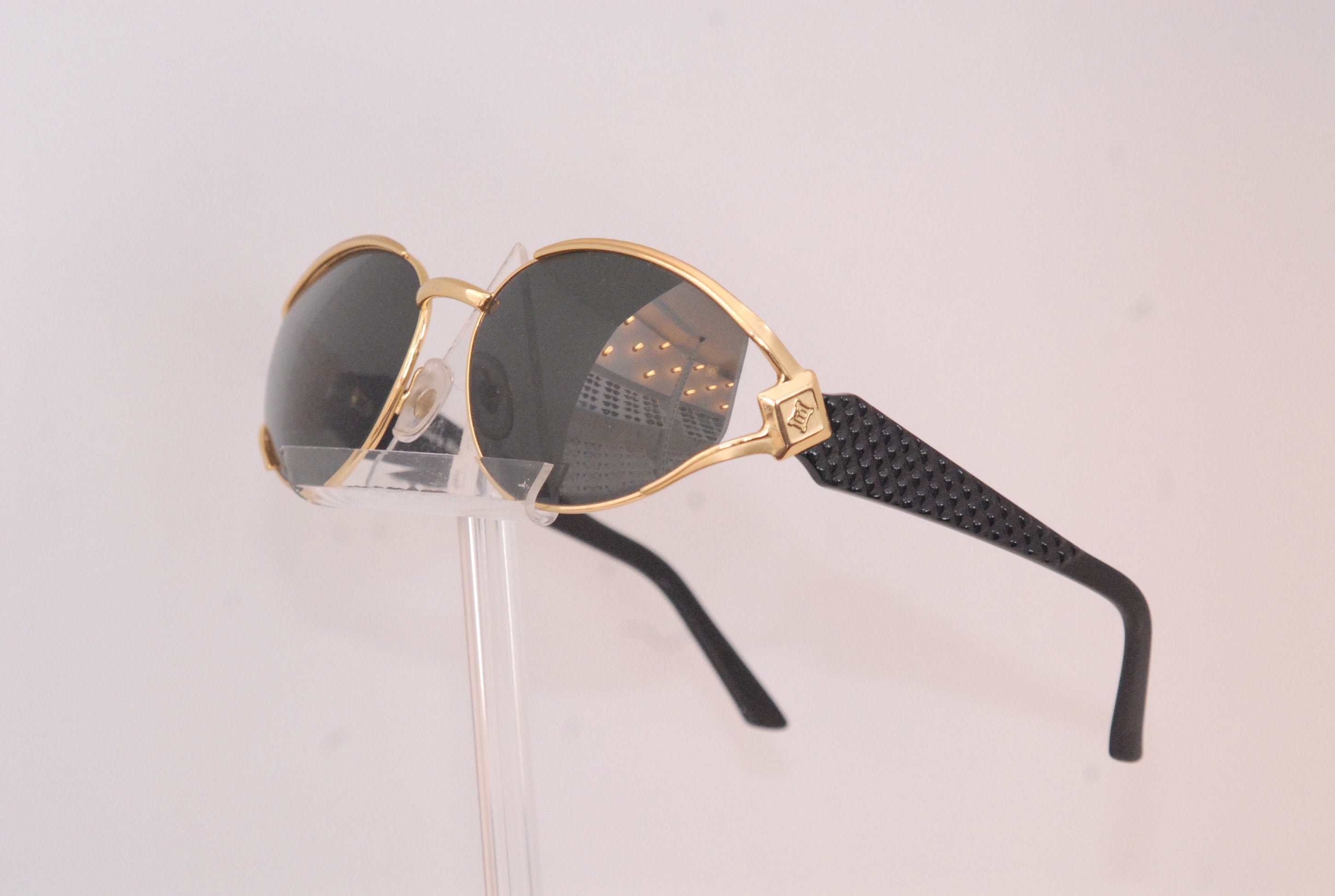 Laura Biagiotti Gold Chain-Link Eyeglass Frames – LB 80321 (Made in Italy) Laura Biagiotti Frame - Etsy main image 4