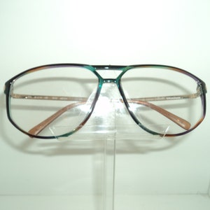 Silhouette titanium eye-wear, pilot oversise form; rich look made in Austria