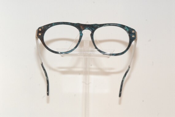 Karl Lagerfeld original glasses, with silver bran… - image 2