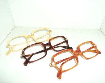 Fred Corvette F3 vintage eyeglasses made in France 90's