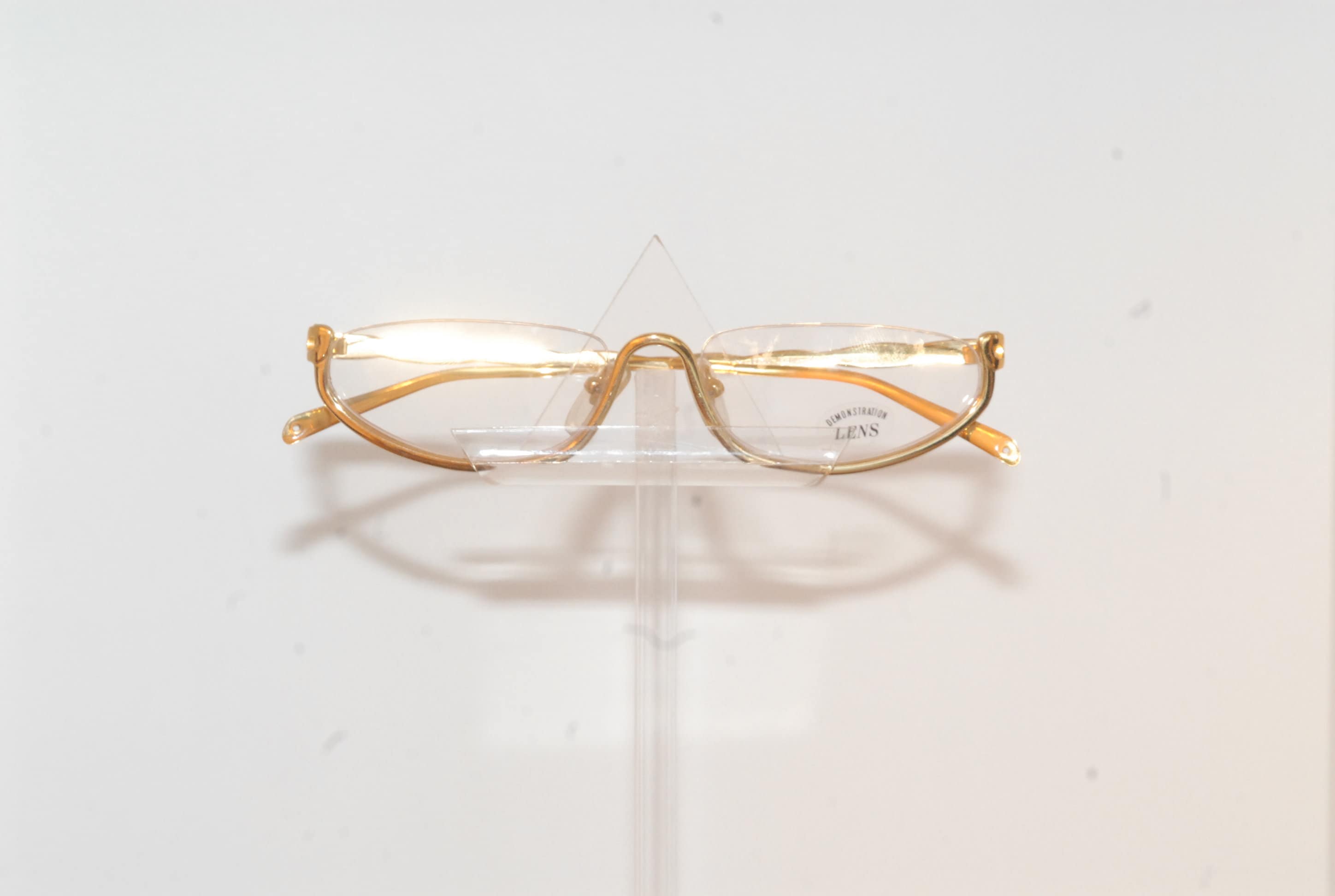 Optical Affairs Golden Reading Glasses, New York Style With Optical Affairs Golden Reading Glasses, New York Style With
