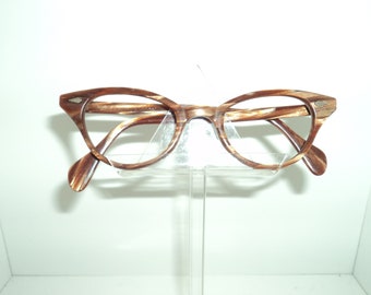 American Optical  eyewear, Palm-springs style, cat eye look; designed by American optical