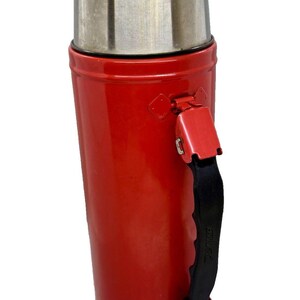Vintage RARE Red Hot/Cold Champ Stainless Steel Thermos 32oz Made In Korea CLEAN
