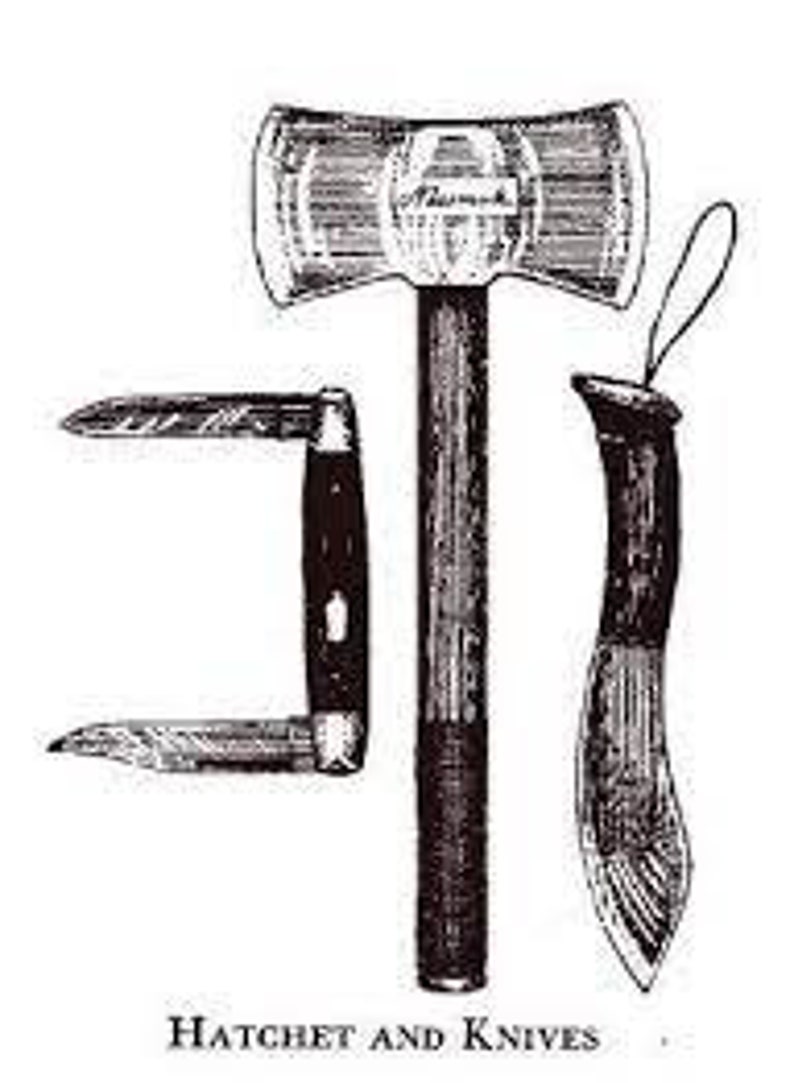 Cuchillo de cazador estilo Nessmuk. Acero al carbono y nogal con funda de cuero. imagen 6