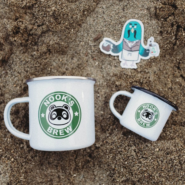 Animal Crossing Tom Nook Kaffee Espresso Tasse
