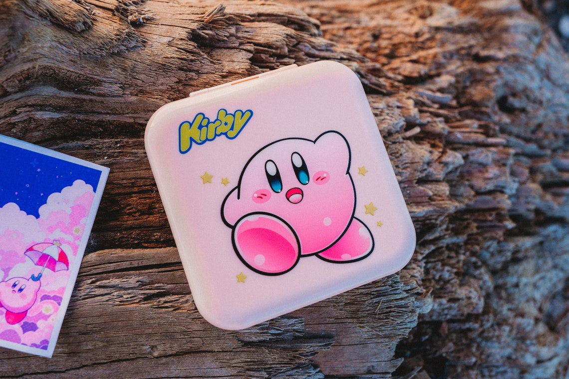 PREORDER Nintendo Kirby Game Case Cartouche Holder Storage Etsy
