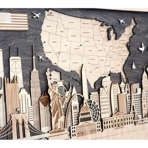 USA Pin Landkarte Reise Landkarte Pinnwand Anstecknadel Landkarte Pinnwandbild Anstecknadel Landkarte Pinnwand