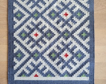 Handmade Tapestry Rug Wall Hanging Kilim Flatweave Weaving