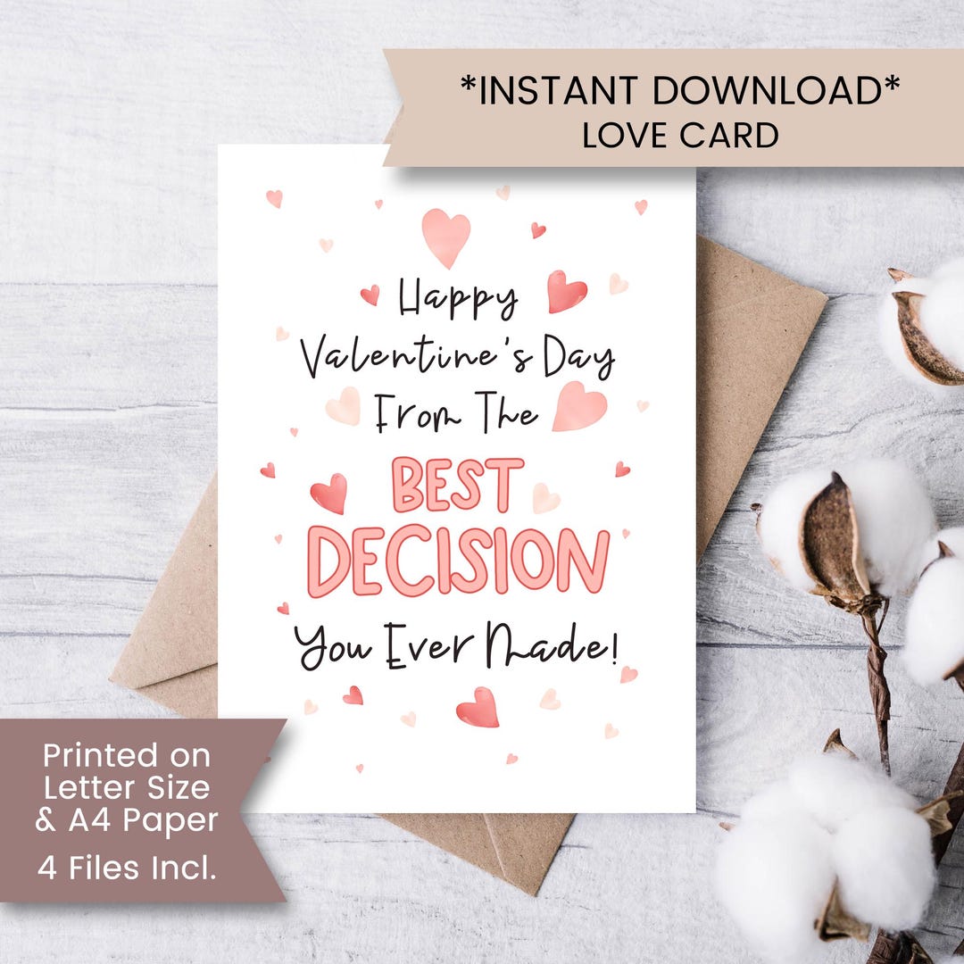 Printable Funny Valentine Card for Husband, Love Card for Boyfriend ...