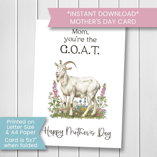 Goat Printable - Etsy