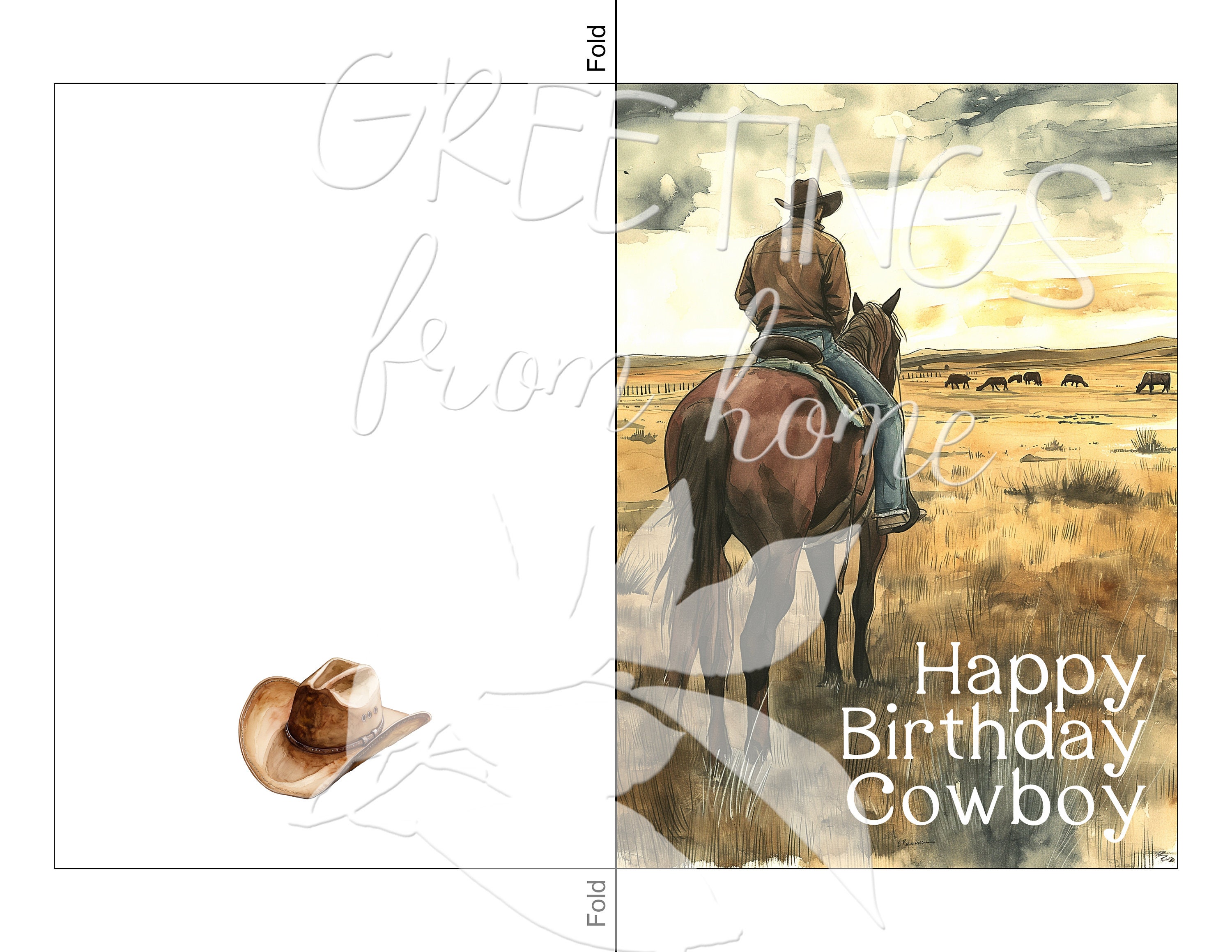 Biglietto Di Auguri Per Il Compleanno Felice Del Cowboy Con Il Piccolo Bambino In Grande Sheri Occidentale Image89219361