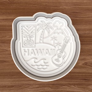 Hawaii Cookie Cutter STL – 3D Printing Digital File – Instant Download