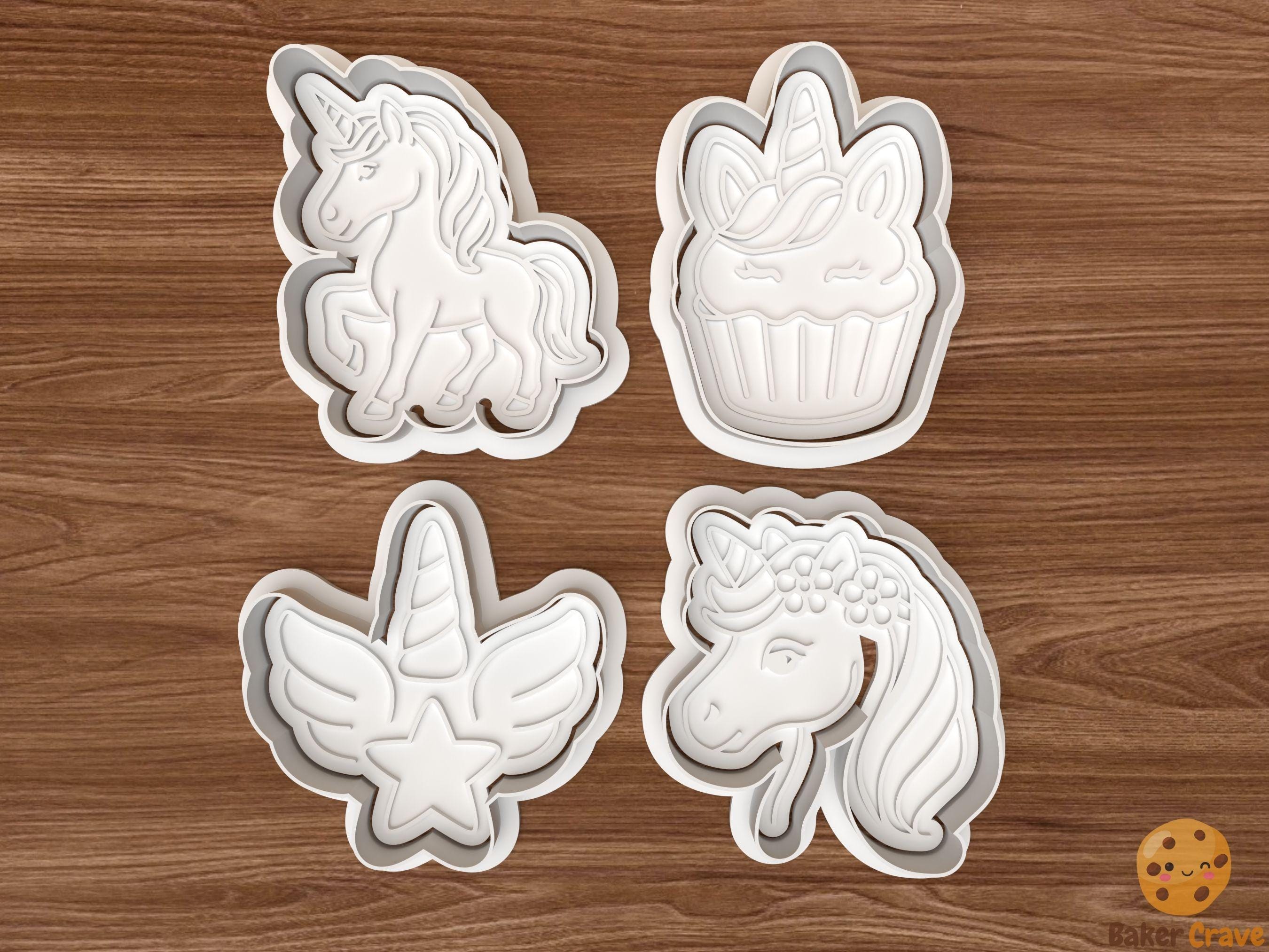 Unicorni - Unicorno - Cookies Cutter - Stampi Per Biscotti O - Foto 6