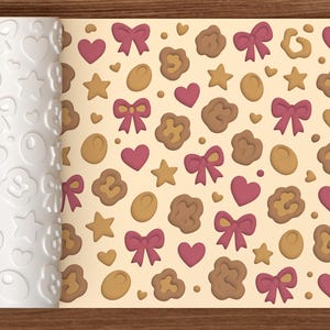 Leopard Fashion Textured Roller STL-Datei – Digitale 3D-Druckdatei – Sofort-Download