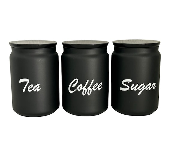 Black coffee sugar and tea cheap pots
