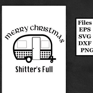 Feliz Natal, o trailer completo do Shitter Arquivo digital, SVG, PNG, DXF, eps