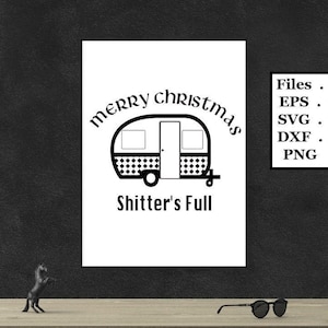 Feliz Natal, o trailer completo do Shitter Arquivo digital, SVG, PNG, DXF, eps