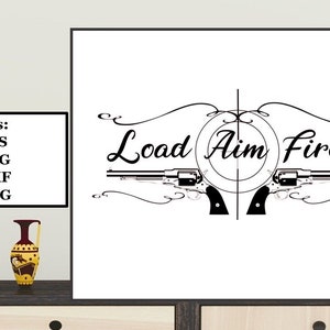 Carica il file digitale Aim Fire 6, SVG, PNG, DXF, eps