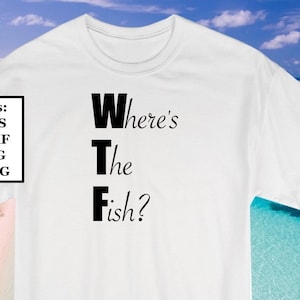 WTF Wo ist der Fisch Digitale Datei, SVG, PNG, dxf, eps