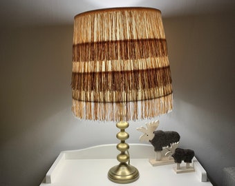 White Fringed Shade White Fringed Shade, Fringe Table Lampshade Uk