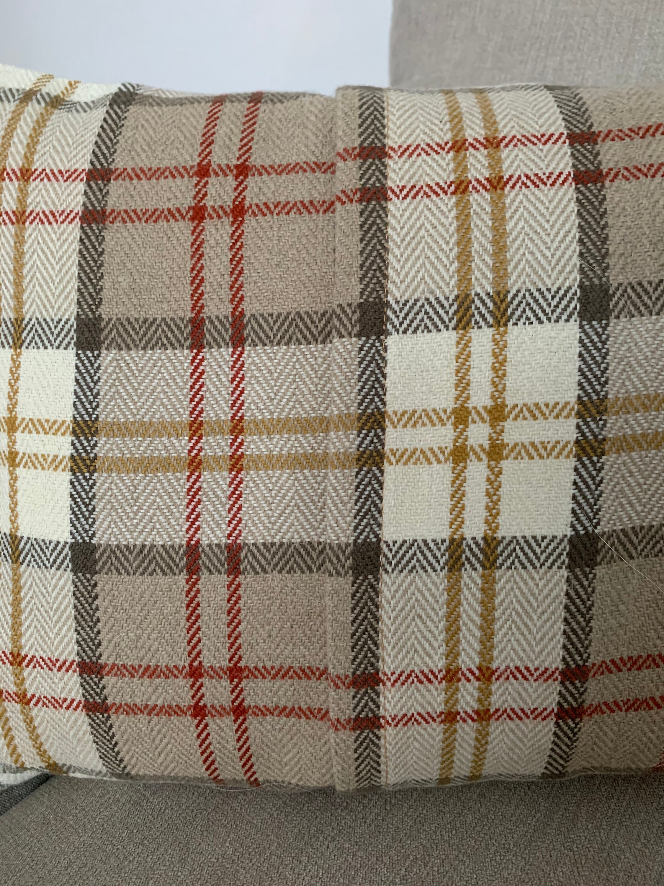 Handmade Tartan Cushion Cover Square Oblong Lewis Etsy
