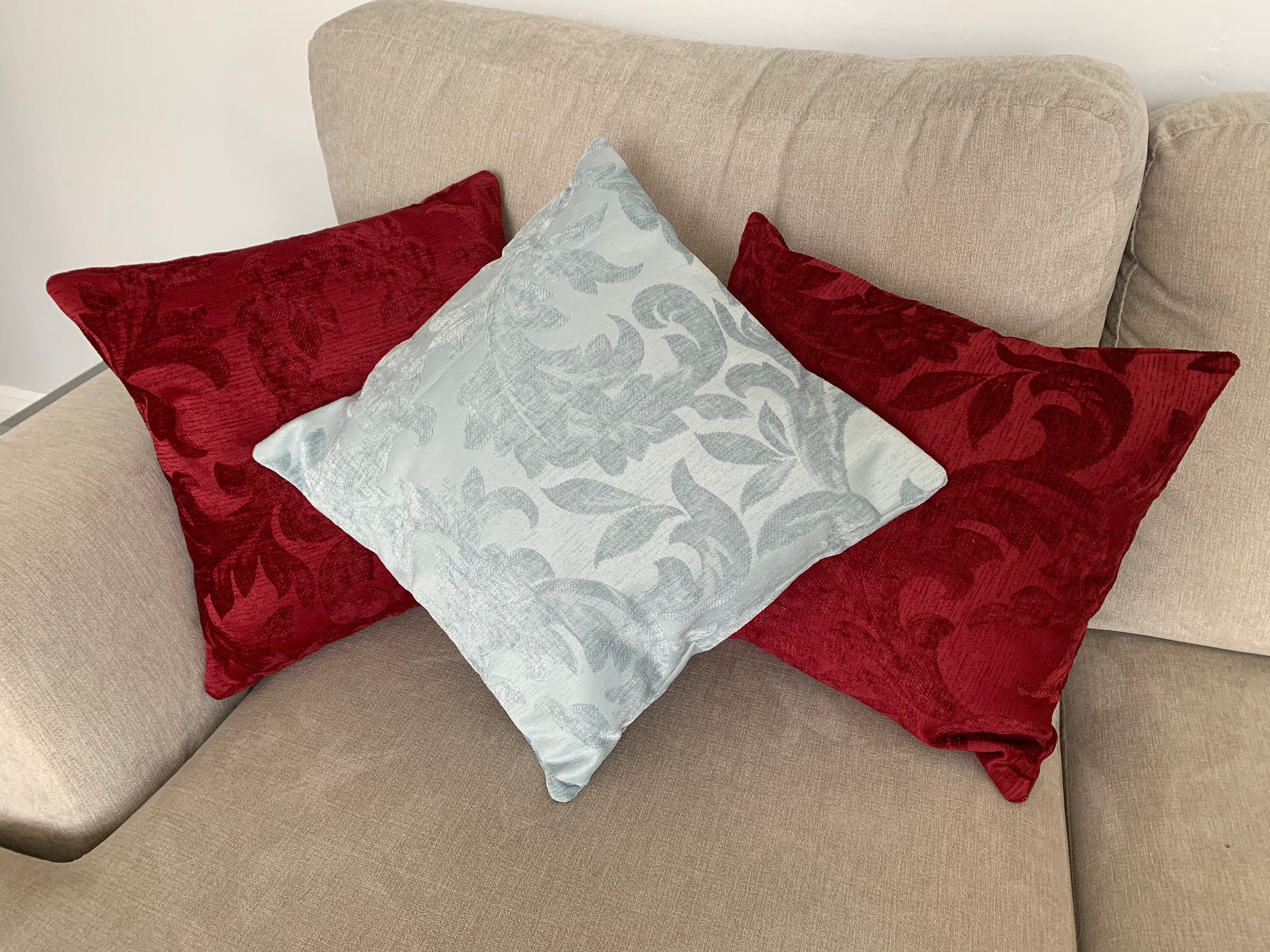 Handmade Cushion Covers Made To Order In Colour Of Your Choice Etsy