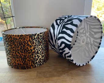 Zebra Lamp Shade Zebra Lamp Shade, Zebra Print Lamp Shade Only