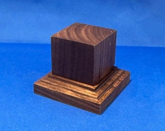 Figure Base, Walnut