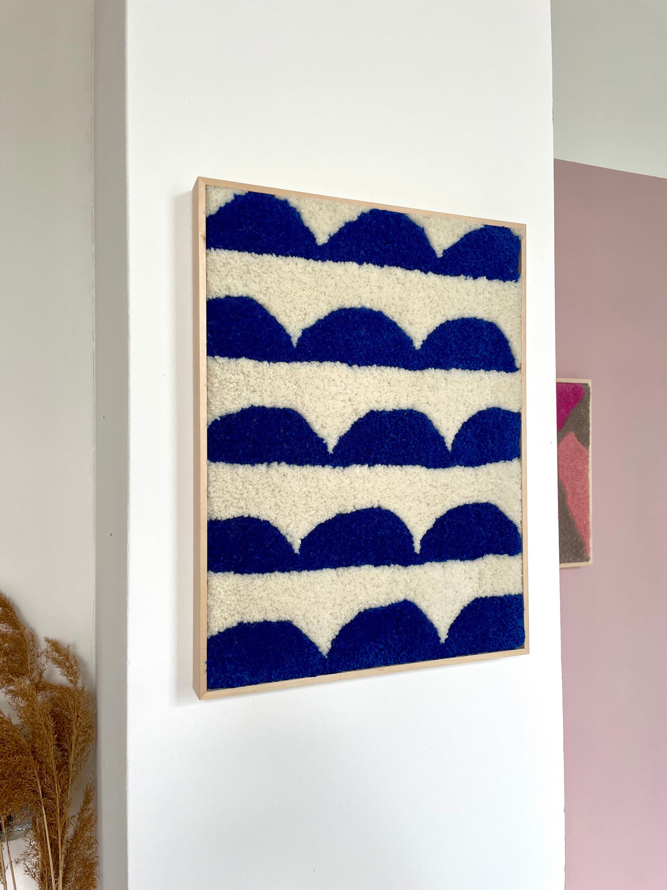 ラグ『Beautiful Woman』タフティングウォールアートフロアマット