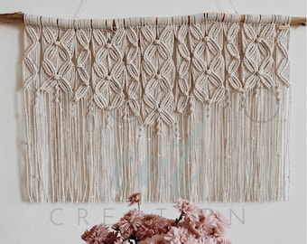 Blossom Macrame Wall Hanging: Modern Home Decor