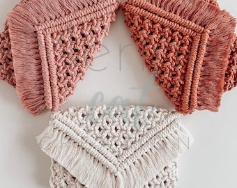 Merino macrame tas\riemtas\boho tas\handtas\crossbody tas\portemonnee\handgemaakte tas