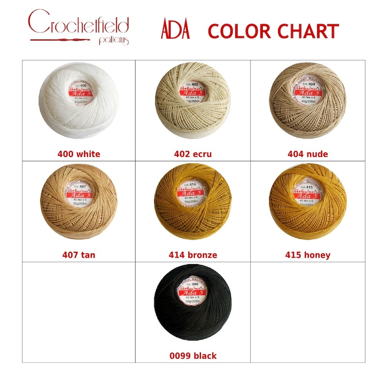 Crochet Thread Size 30 Mercerized Cotton Yarn Tatting Thread Etsy