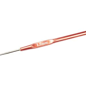 Stahl Häkelnadel mit HenkelGröße 1,5 mm, Häkelnadel spitze, Häkelnadel für feine Spitze, ergonomische Häkelnadel, Häkelwerkzeug,
