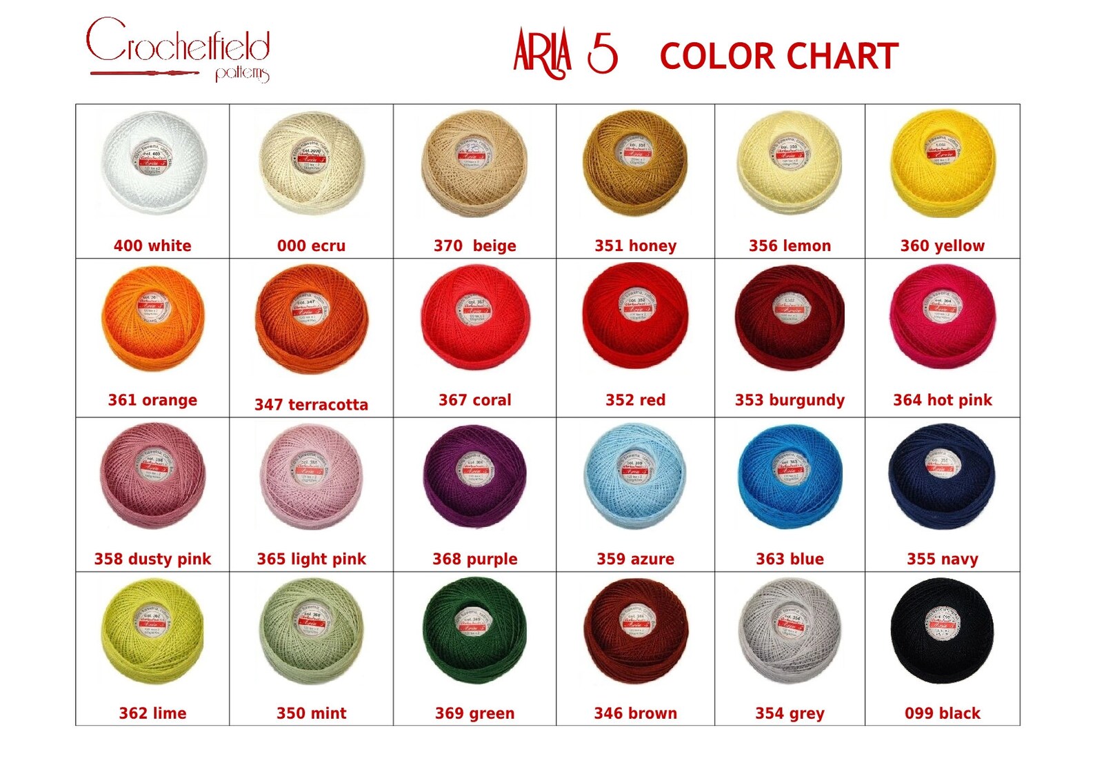 Crochet Thread Size 5 Mercerized Cotton Yarn Fine Thread Etsy