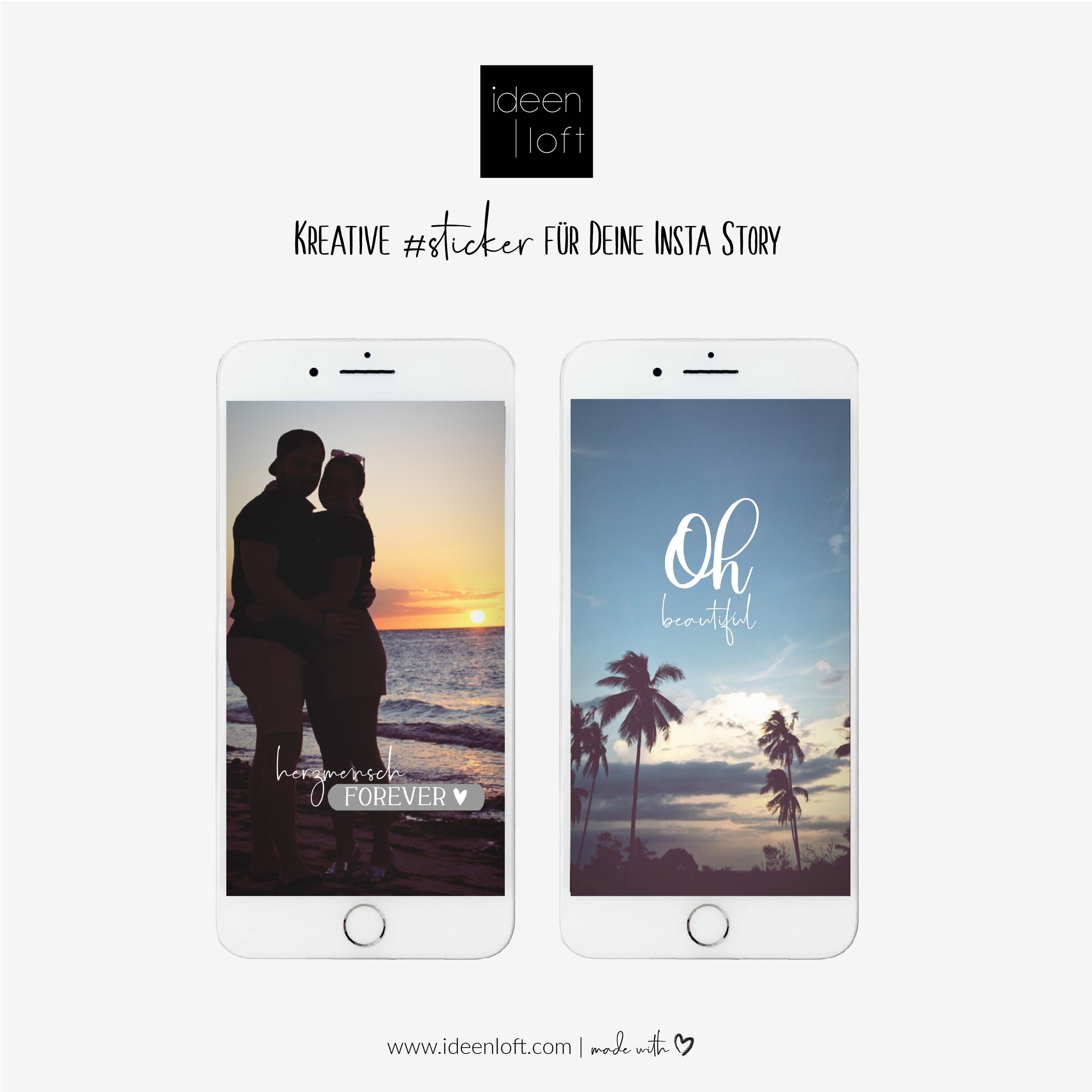 70+ INSTAGRAM STORY STICKER | Set Love - Etsy