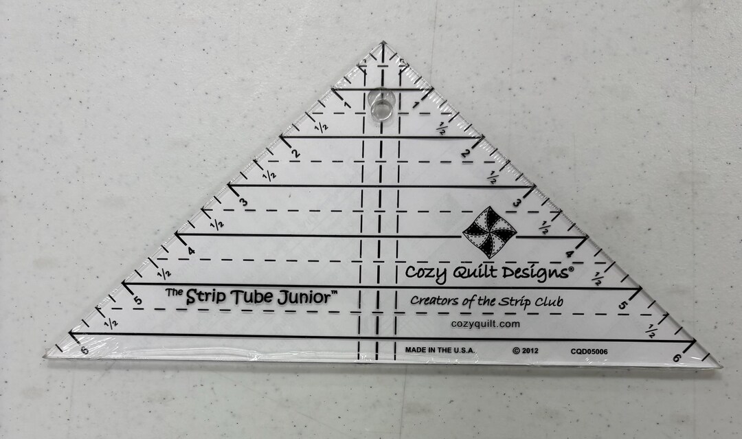 CQD 05006 Strip Tube Junior Ruler by Cozy Quilt Designs - Etsy