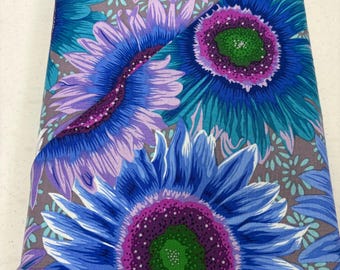 1/2 yard increments of PWPJ111 Van Gogh Blue by Kaffe Fassett