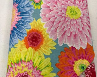 1/2 Yard Increments of PWPJ139 Gerber Daisies Pastel by Kaffe Fassett for FreeSpirit