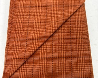 1/2 Yard Increments of 49341-19F Flannel Gather Basics Pumpkin by Moda