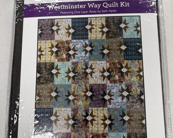 KIT2QTSE Westminster Way Kit featuring One Layer Away by Seth Apter for FreeSpirit