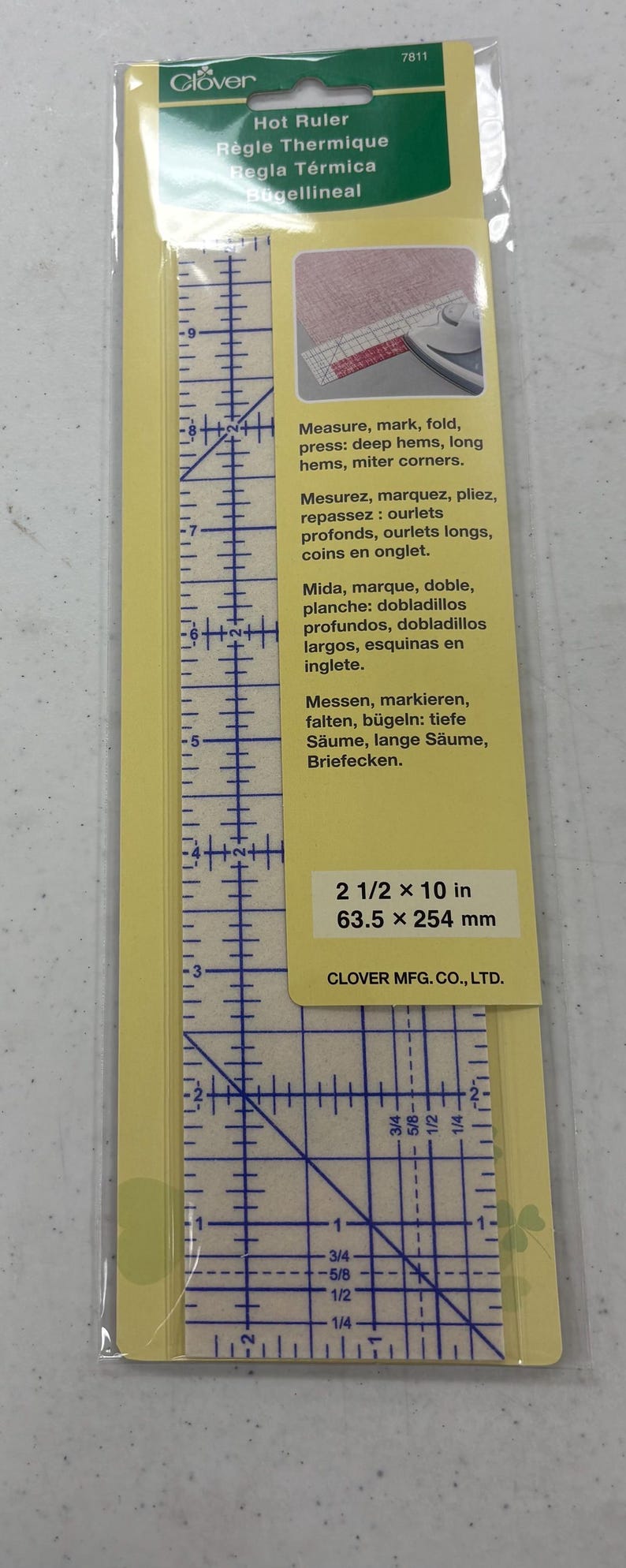 7811CV Hot Ruler by Clover - Etsy
