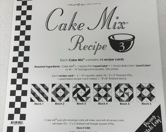 CM3 Cake Mix Recipe 3 by Moda