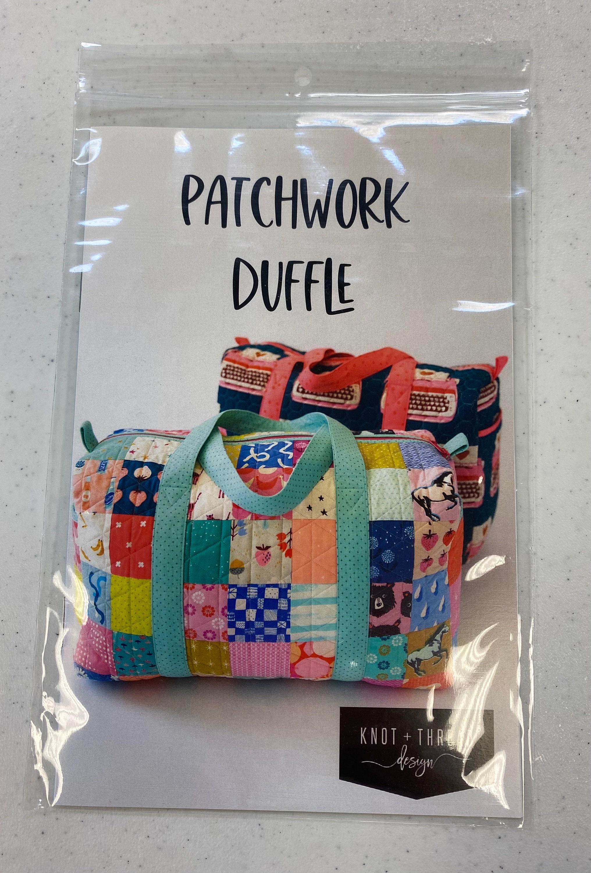 Patchwork Duffle Bag - Etsy