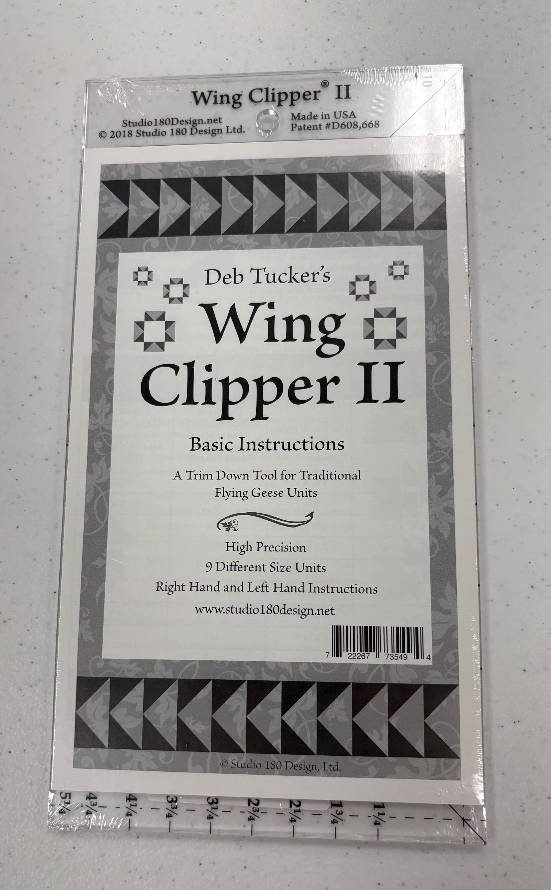 Wing Clipper Ruler Set UDT08 Wing Clipper II Ruler by Studio 180 Deb Tucker - Etsy